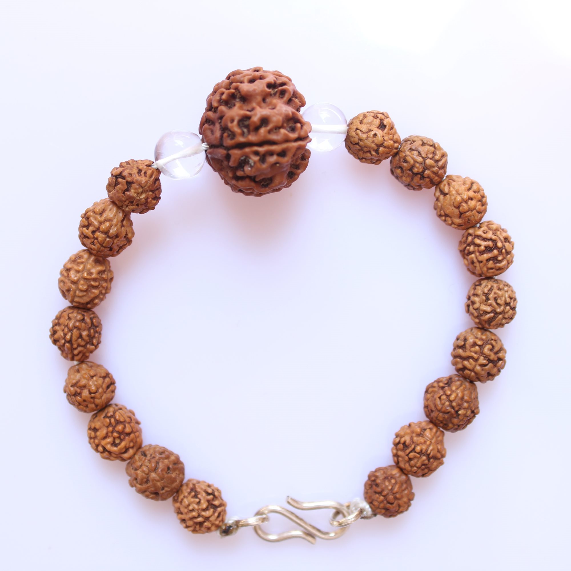 Heavy Duty Rudraksha Protection Bracelet Shielding Negative Energies