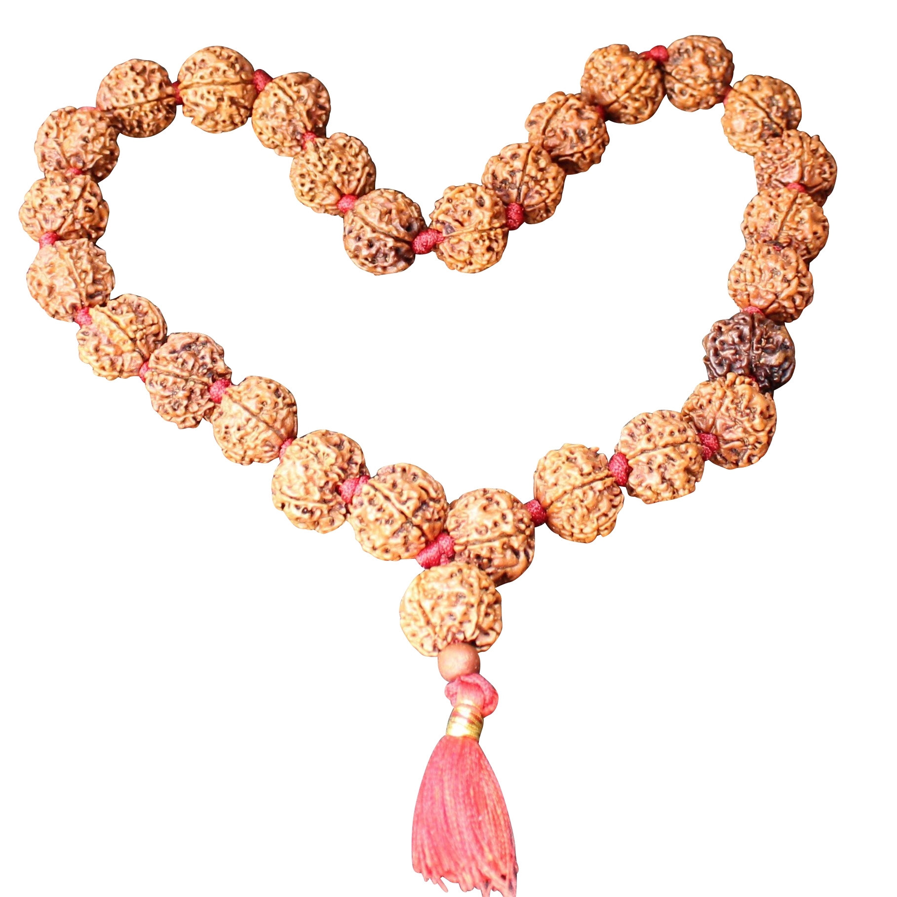 Authentic 27+1 Nepali Rudraksha Japa Mala Meditation Rosary