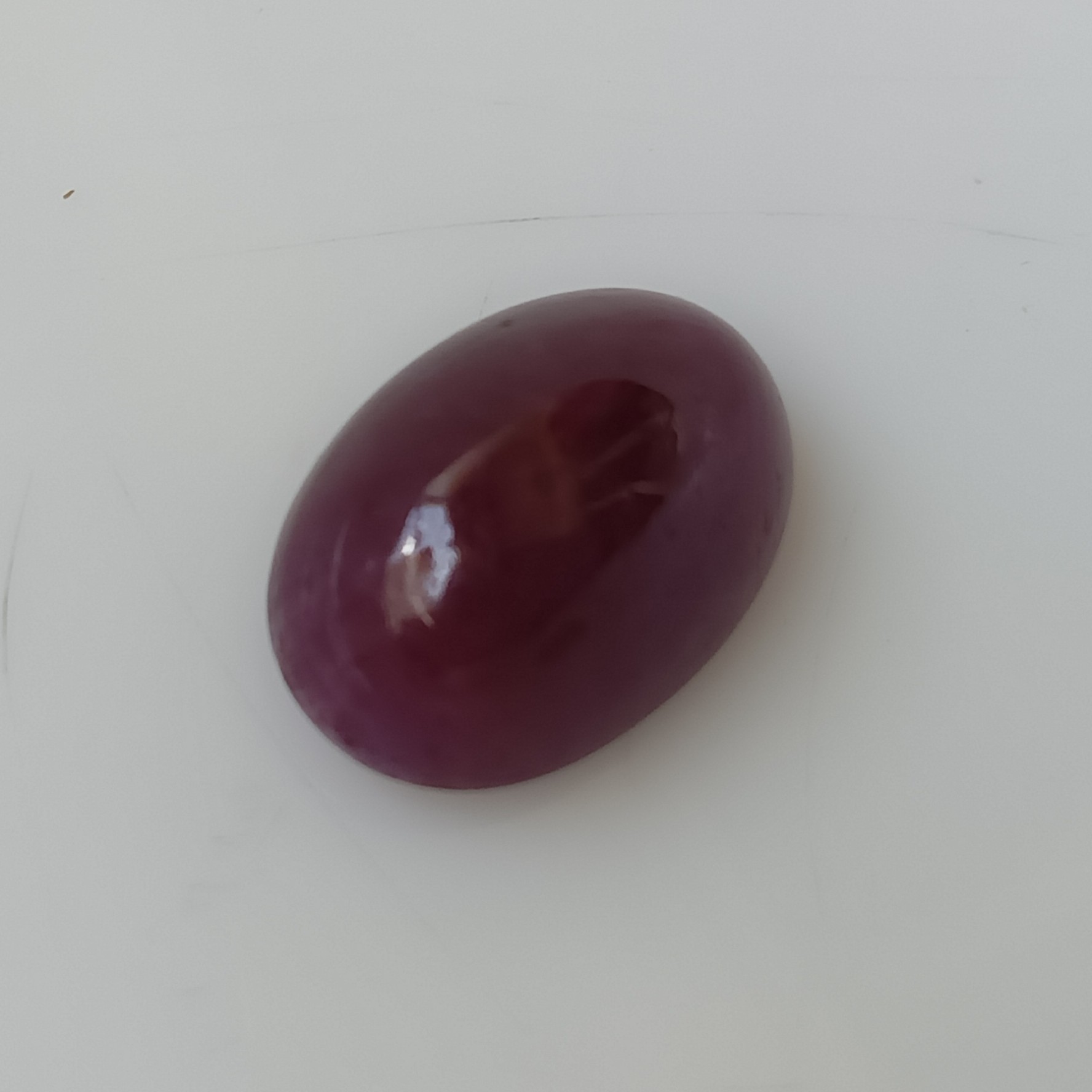 Microscopic Inspection of Natural Unbroken Mineral Inclusions in Untreated Gemstone