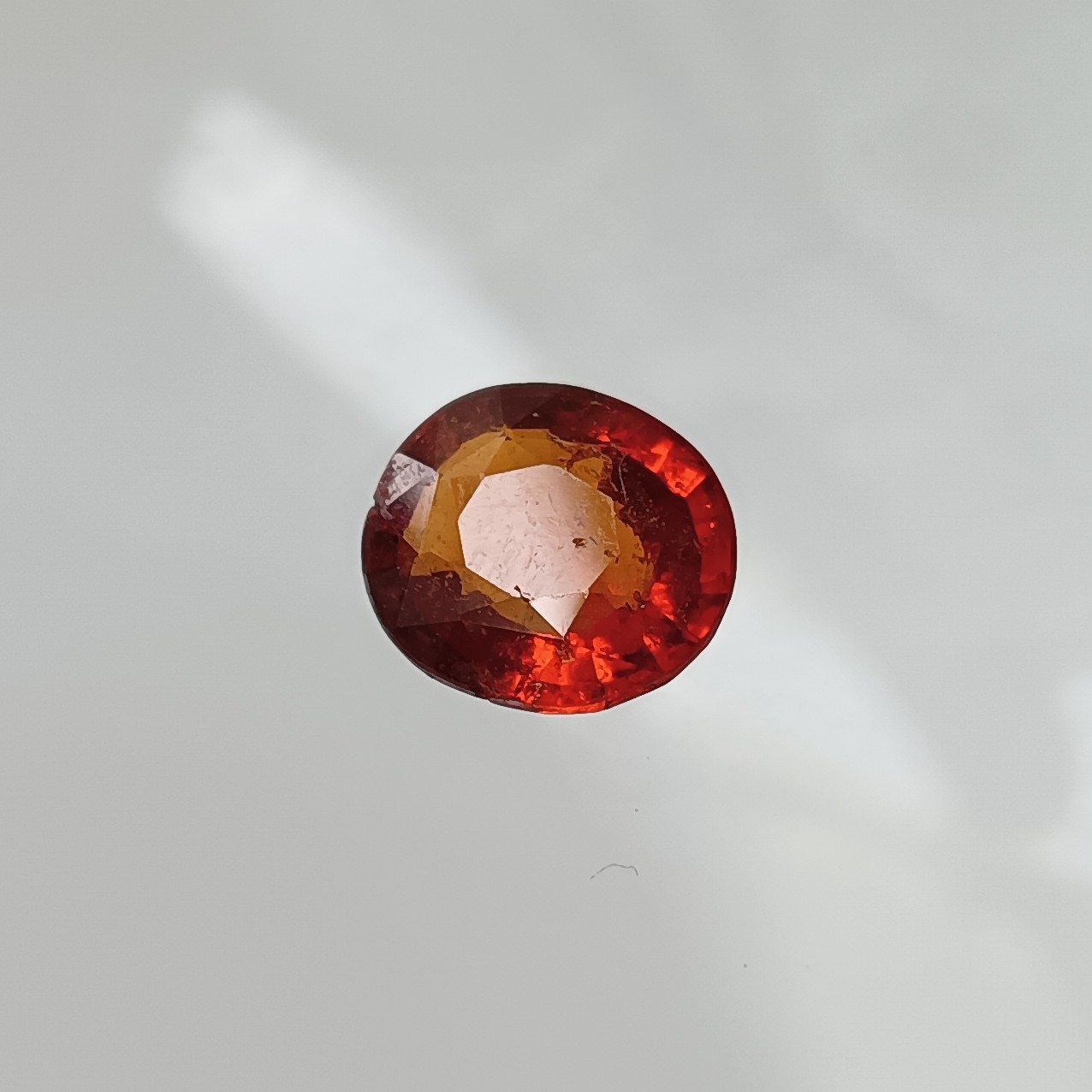 Natural Ceylon Hessonite Gomed Cinnamon Stone Rahu Pacifier Gemstone