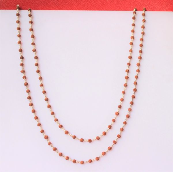 5mm bead silver mala