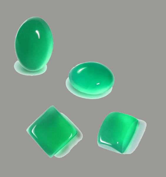 Picture of Green Nephrite Jade 6.04 Carats