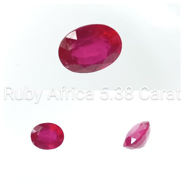 Ruby Africa 5.38 Carat