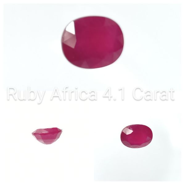 Ruby Africa 4.1 Carat 