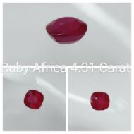 Ruby Africa 4.31 Carat 