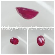 Ruby Africa 6.1 Carat 