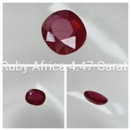 Ruby Africa 4.47 Carat 