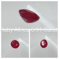 Ruby Africa 6.91 Carat 