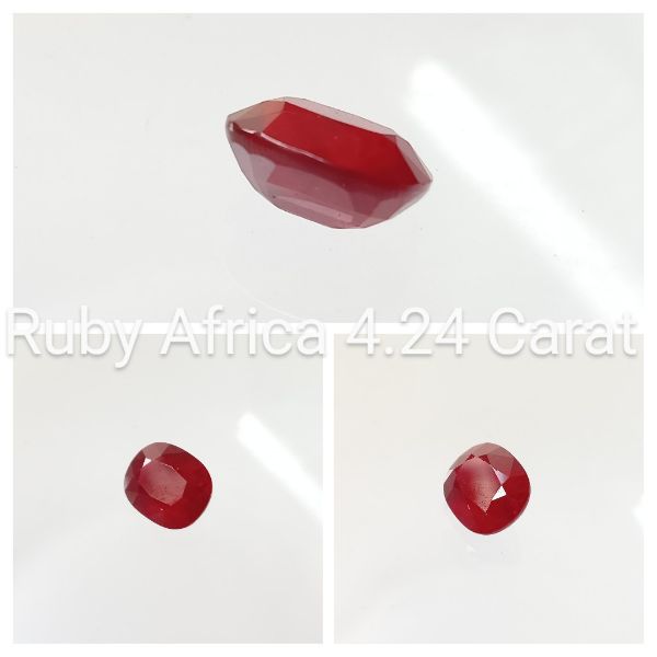 Ruby Africa 4.24 Carat 