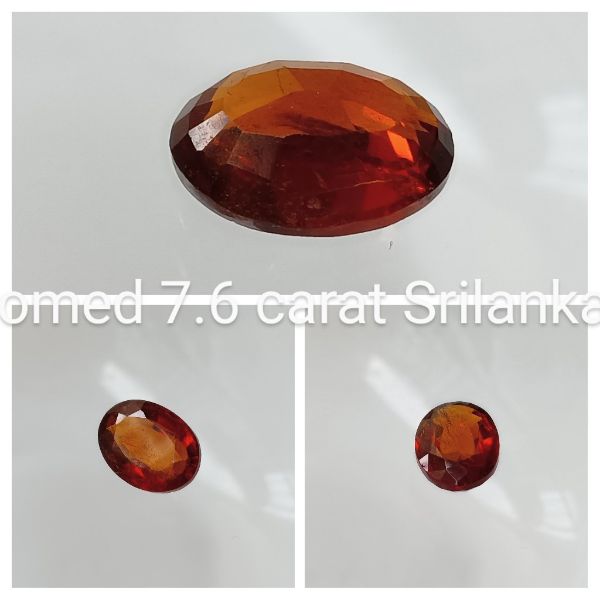 Gomed 7.6 carat Srilankan