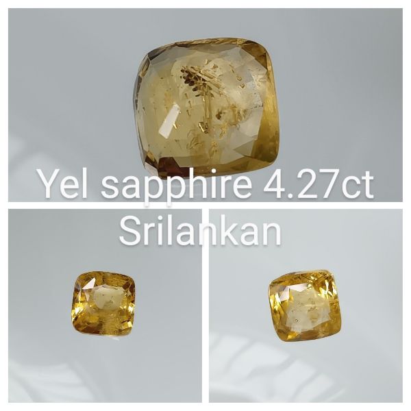 Yellow Sapphire - 4.27 carats