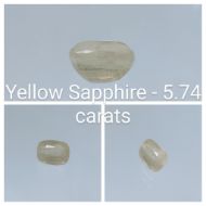 Yellow Sapphire - 5.74 carats