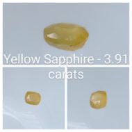 Yellow Sapphire - 3.91 carats