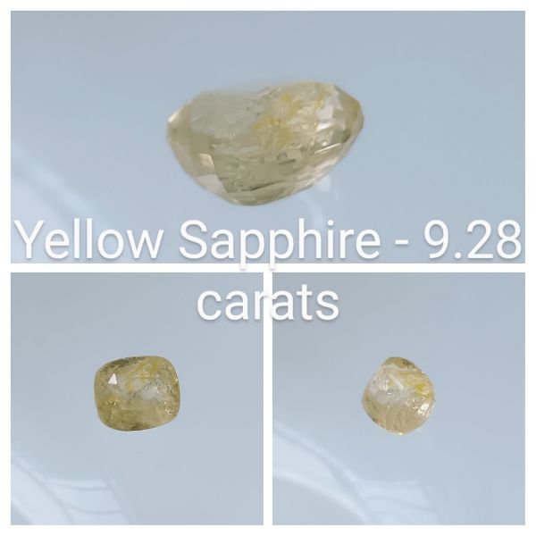 Yellow Sapphire - 9.28 carats