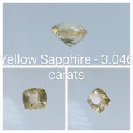 Yellow Sapphire - 3.046 carats