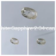 White Sapphire 2.34 carat 