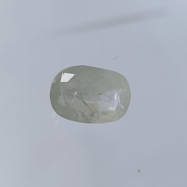 White Sapphire 6.67 carat 