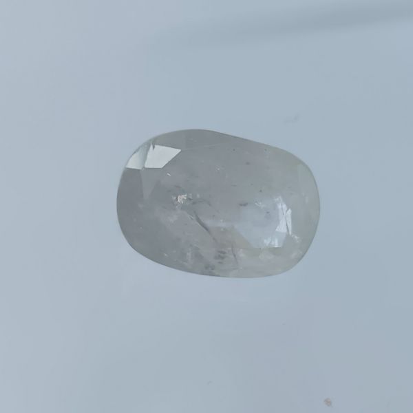 White Sapphire 6.67 carat 