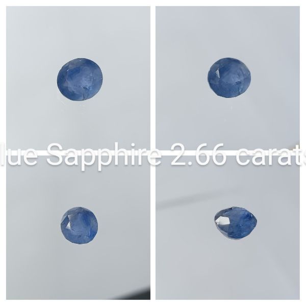Blue Sapphire 2.66 carats 