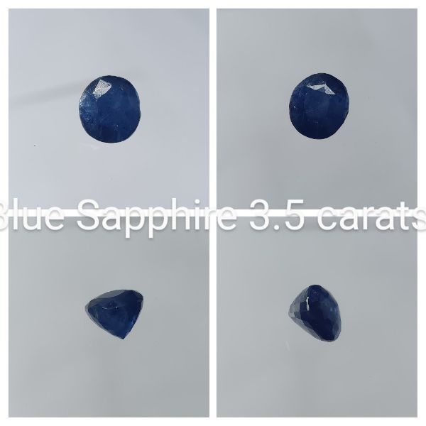 Blue Sapphire 3.5 carats 