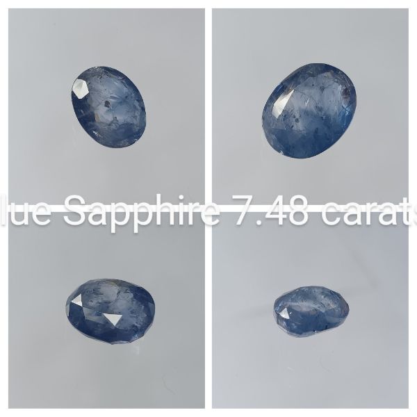 Blue Sapphire 7.48 carats 
