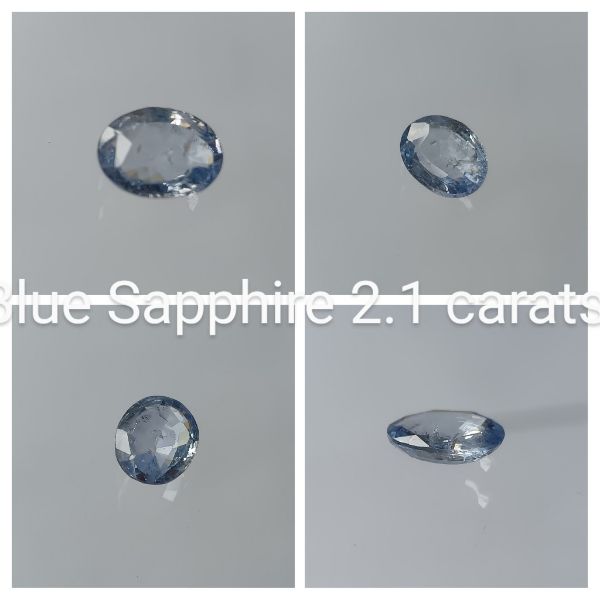 Blue Sapphire 2.1 carats 