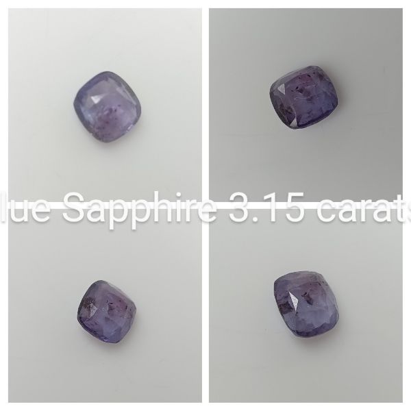 Blue Sapphire 3.15 carats 