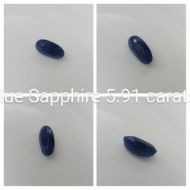 Blue Sapphire 5.91 carats 