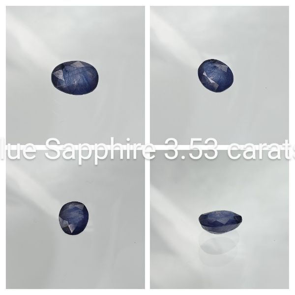 Blue Sapphire 3.53 carats 