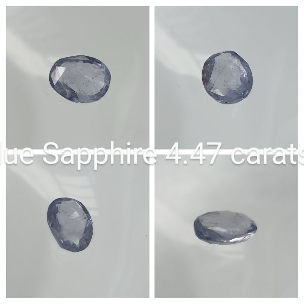 Blue Sapphire 4.47 carats  