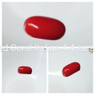 Red Coral Italian 4.4 carats