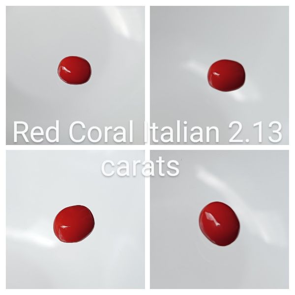 Red Coral Italian 2.13 carats  
