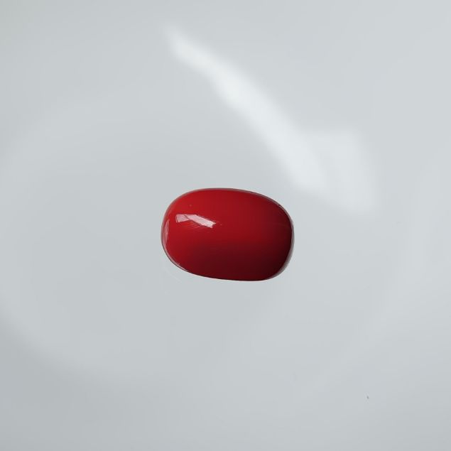 Red Coral Italian 4.45 carats