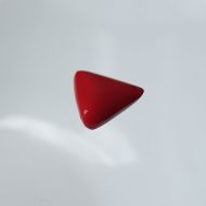 Red Coral Triangle 4.37 carats