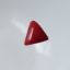 Red Coral Triangle 4.1 carats 