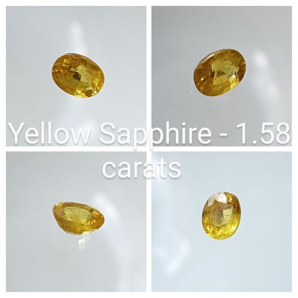 Yellow Sapphire - 1.58 carats  