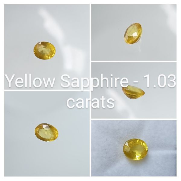 Yellow Sapphire - 1.03 carats