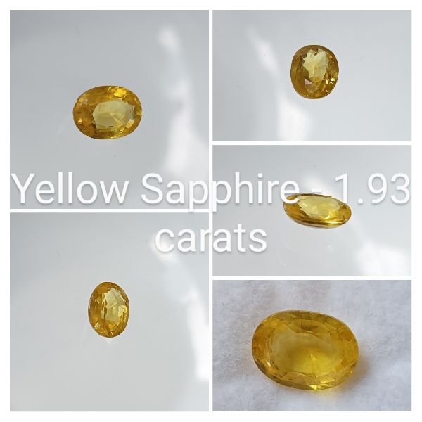 Yellow Sapphire - 1.93 carats