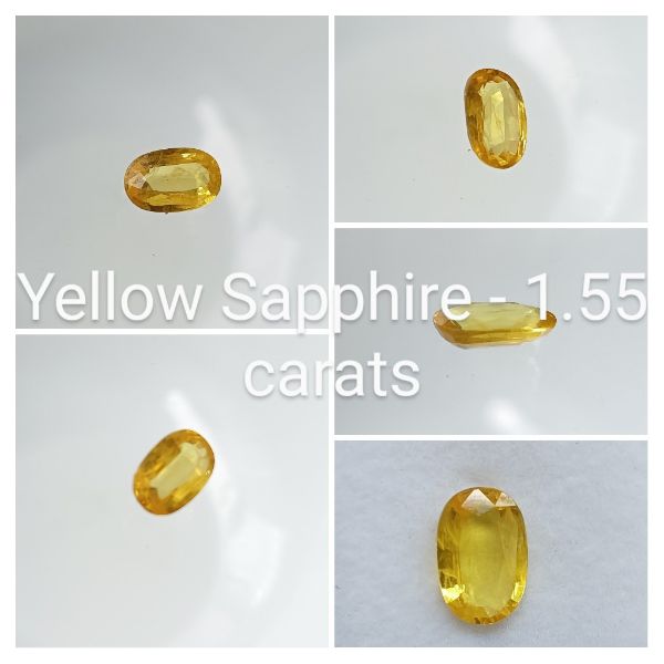 Yellow Sapphire - 1.55 carats