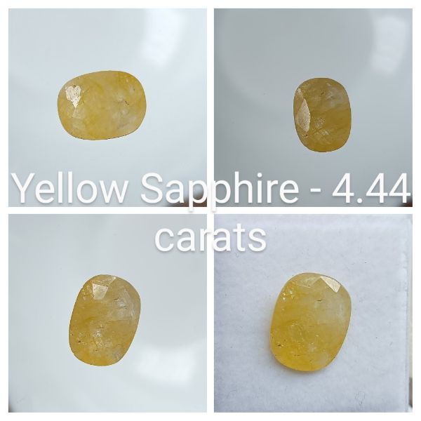 Yellow Sapphire - 4.44 carats