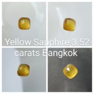 Yellow Sapphire 3.52 carats Bangkok 