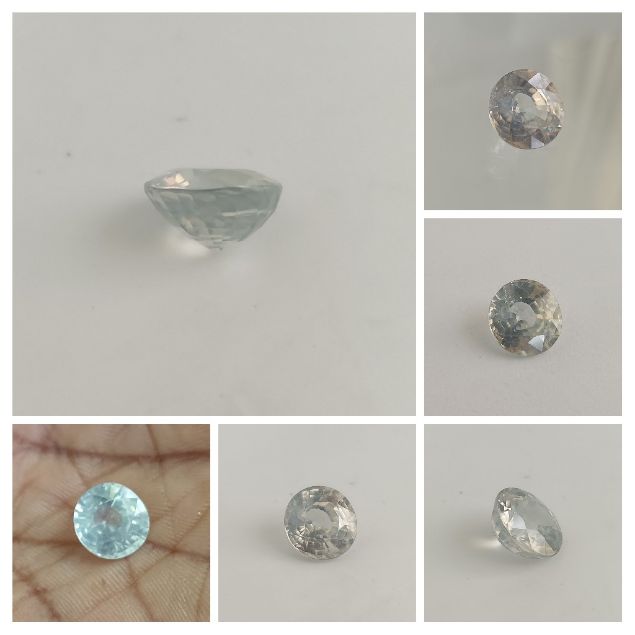 Zircon White 4.92 carats (Burma)