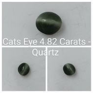 Cats Eye 4.82 Carats - Quartz 