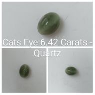 Cats Eye 6.42 Carats - Quartz