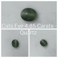 Cats Eye 4.85 Carats - Quartz 
