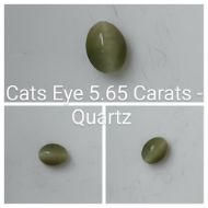 Cats Eye 5.65 Carats - Quartz 