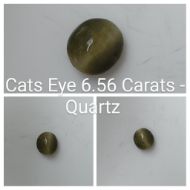 Cats Eye 6.56 Carats - Quartz 