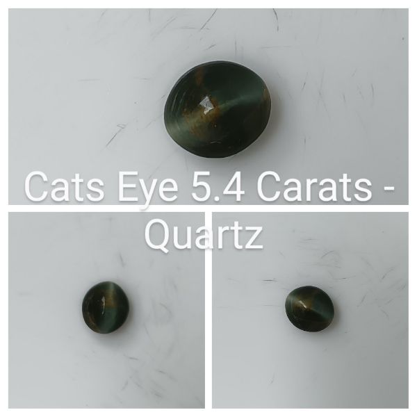 Cats Eye 5.4 Carats - Quartz 