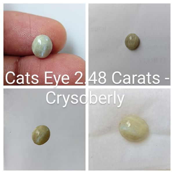 Cats Eye 2.48 Carats - Crysoberly 
