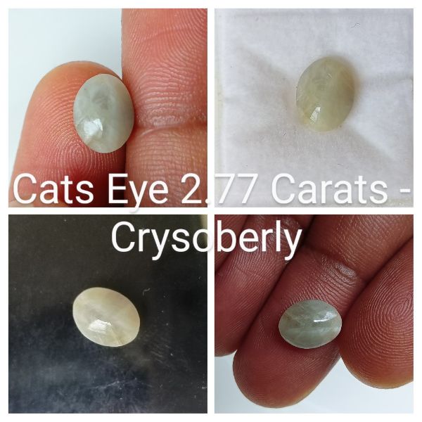 Cats Eye 2.77 Carats - Crysoberly 